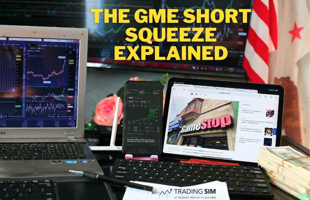 The GME GameStop Short Squeeze Explained | TradingSim