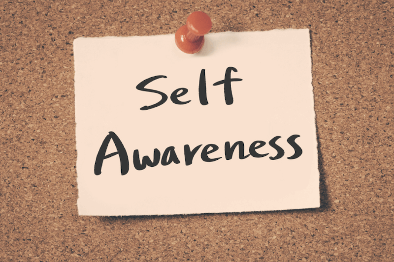 Self awareness as part of the mental edge process
