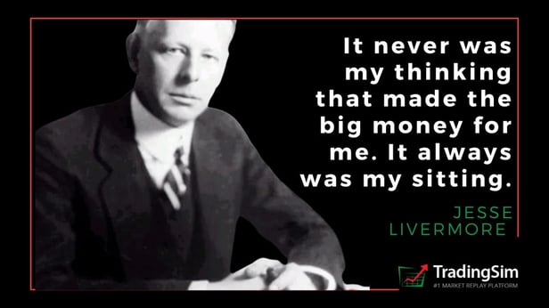 Jesse Livermore quote on trading psychology